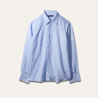 Classic Linen Shirt Light Blue