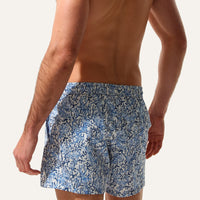 Swim Shorts Coral Blue