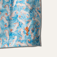Swim Shorts Seahorse Turquoise (Kids)