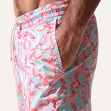 Swim Shorts Octopus Blue