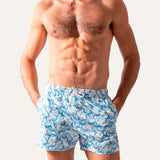 Swim Shorts Octopus Blue (Navy)