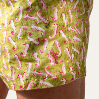 Swim Shorts Seahorse Lime