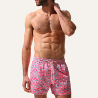 Swim Shorts Seahorse Pink