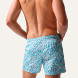 Swim Shorts Seahorse Turquoise