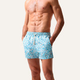 Swim Shorts Seahorse Turquoise