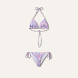 Tie-Side Bikini Coral Pink