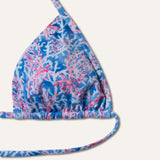 Tie-Side Bikini Coral Red