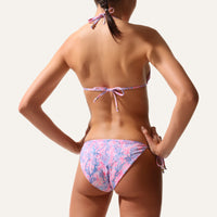 Tie-Side Bikini Coral Pink