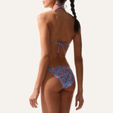 Tie-Side Bikini Coral Red