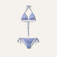 Tie-Side Bikini Coral Red