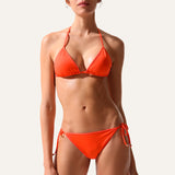 Tie-Side Bikini Coral