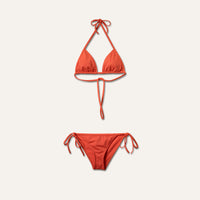 Tie-Side Bikini Coral