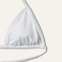 Tie-Side Bikini White
