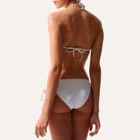 Tie-Side Bikini White