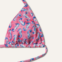 Tie-Side Bikini Seahorse Pink
