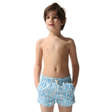 Swim Shorts Seahorse (Turquoise) (Kids)