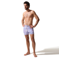 Swim Shorts Coral Forest (Red)