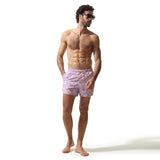 Swim Shorts Coral Forest (Pink)