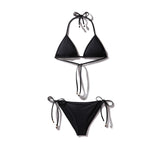 Tie-Side Bikini Squid Black