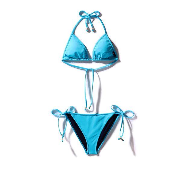 Tie-Side Bikini Mediterranean Blue