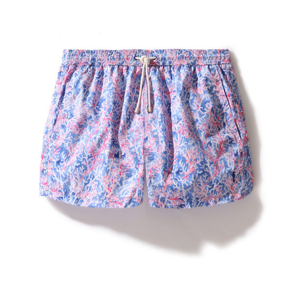Swim Shorts Coral Forest (Red)