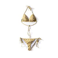 Tie-Side Bikini Seahorse (Lime) - Bikini_Woman - KAMPOS